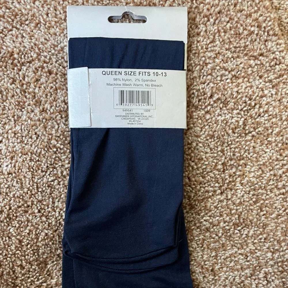Leg Impressions black Trouser Socks